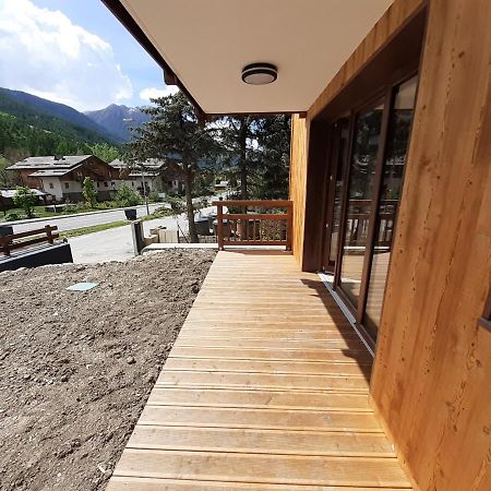 Superbe Appartement T3 4 Etoiles Terrasse Acces Spa Saint-Chaffrey Dış mekan fotoğraf