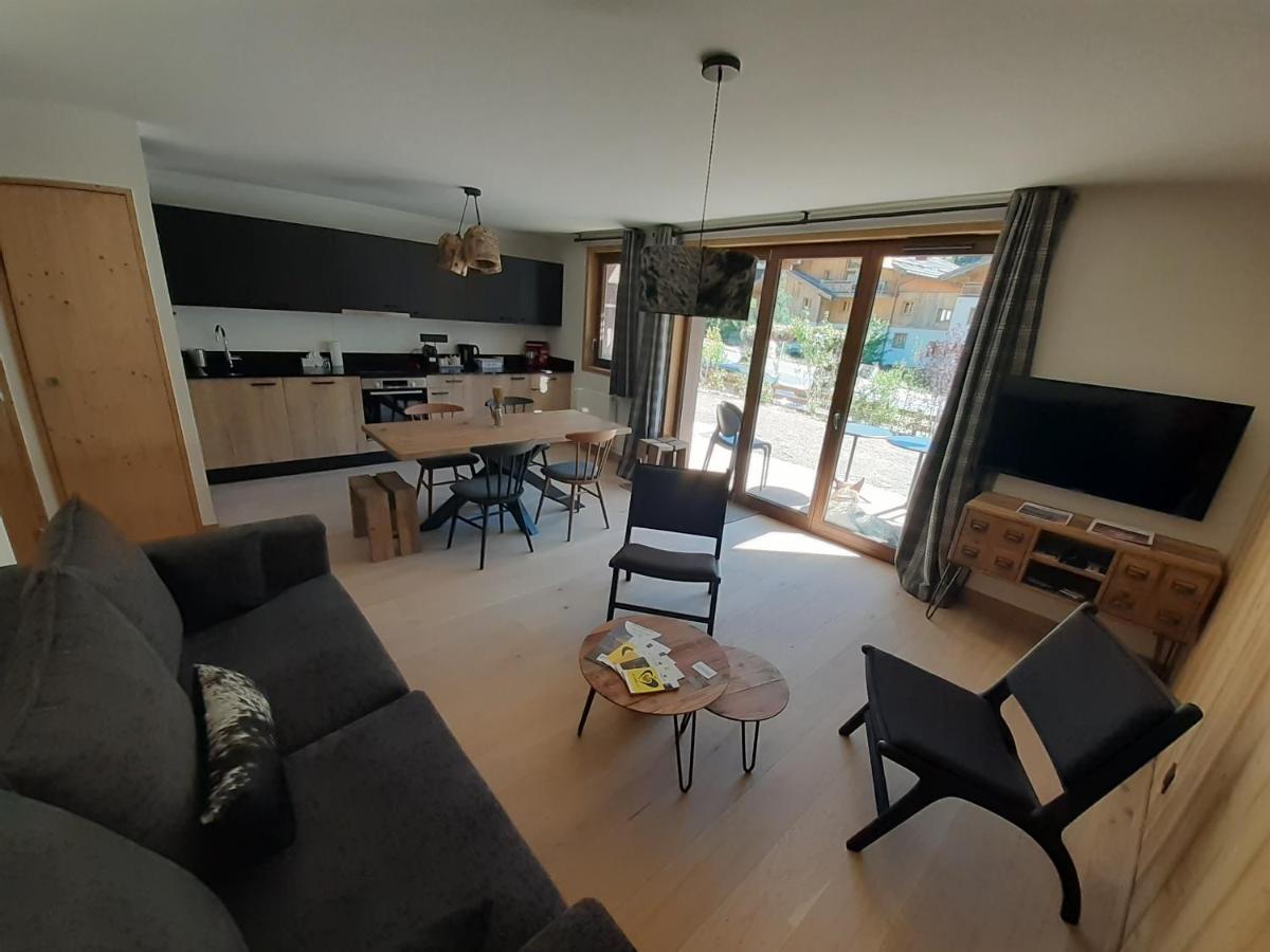 Superbe Appartement T3 4 Etoiles Terrasse Acces Spa Saint-Chaffrey Dış mekan fotoğraf