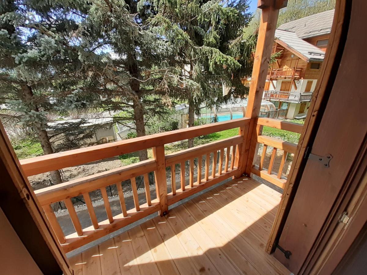 Superbe Appartement T3 4 Etoiles Terrasse Acces Spa Saint-Chaffrey Dış mekan fotoğraf